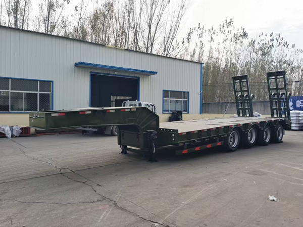 低平板专用半挂车